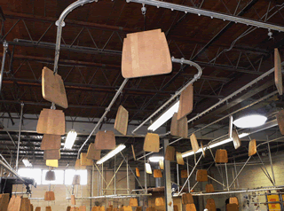 Overhead Conveyors for Small Wood Shops