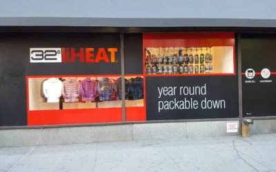 Storefront Display Conveyor for Pack-able Jackets!