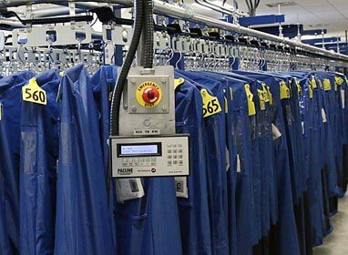 Automated storage and retrieval system for inmate property storage.