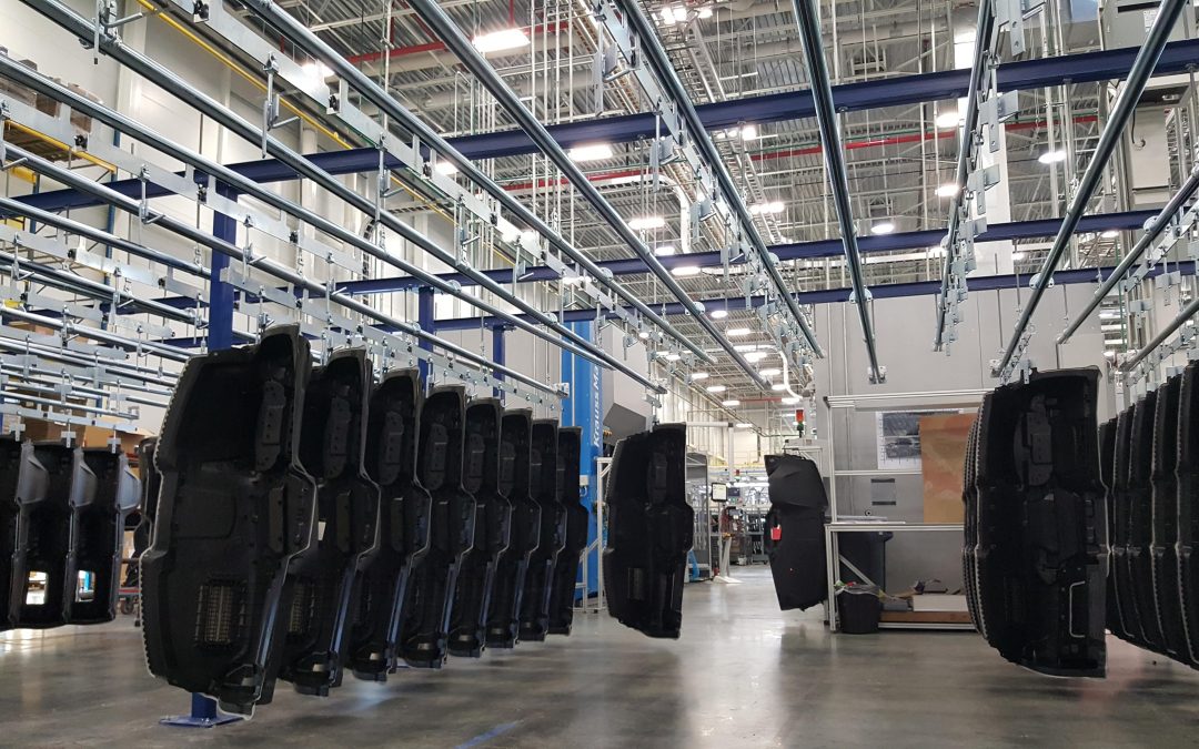 Automotive Parts Storage Conveyors