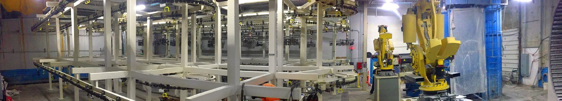 investment casting overhead conveyors