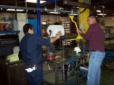 Powered over/under pacline conveyor