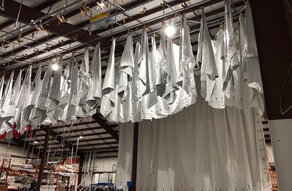 Commercial Tent Overhead Conveyor