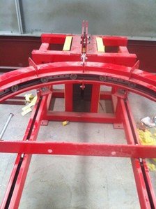 Heavy duty conveyor take-up 