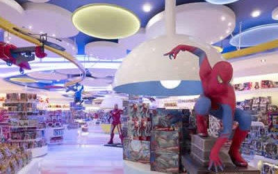 Overhead Conveyor for Over-the-Top Children’s Store