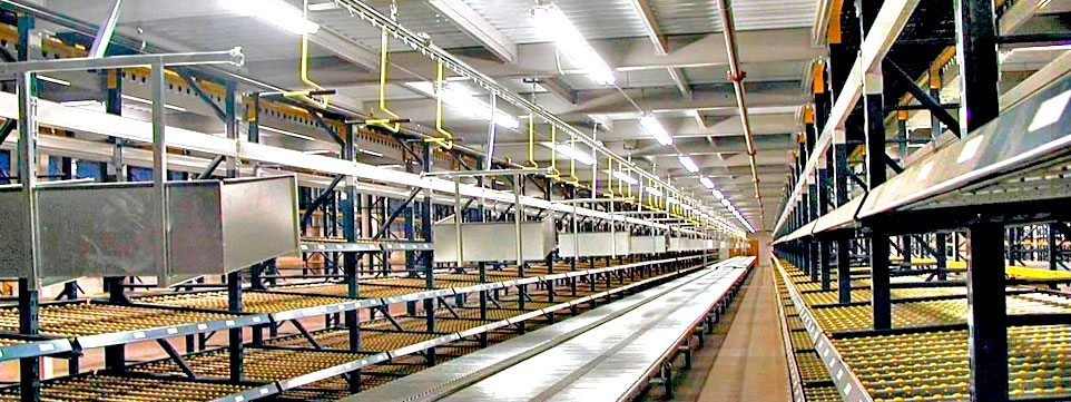 empty-carton-trash-dump-conveyor Corrugated-Box-Trash-Conveyor