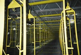 Custom carriers designed to handle over 2500 parts