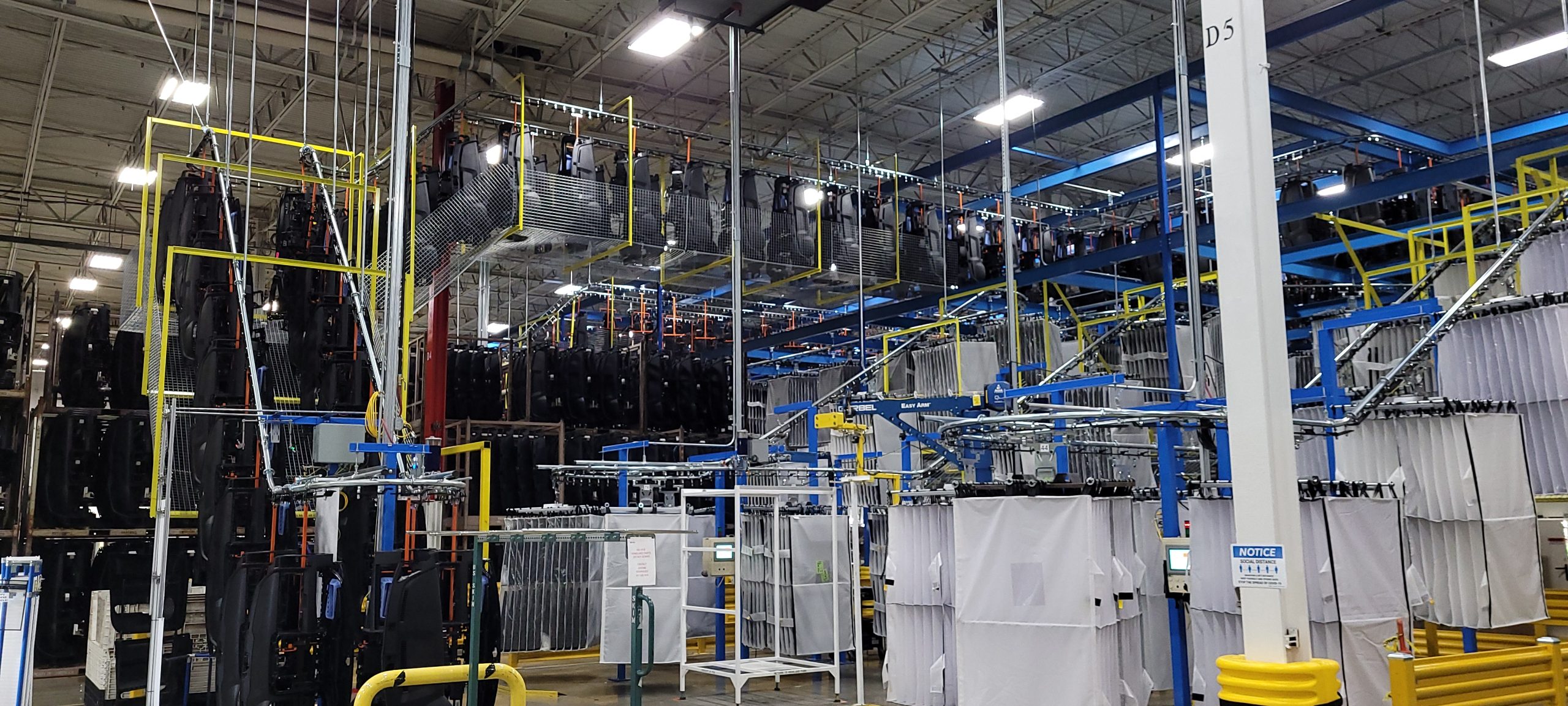 overhead-wip-storage overhead conveyors for wip storage lines