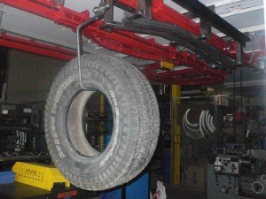 PAC-MAX heavy duty conveyor for tire recycling