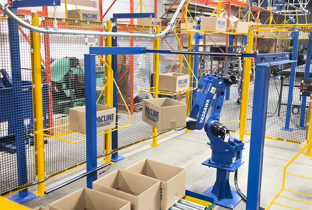 Pacline Conveyors to Showcase  Robotic Empty Carton Handling System at ProMat 2025