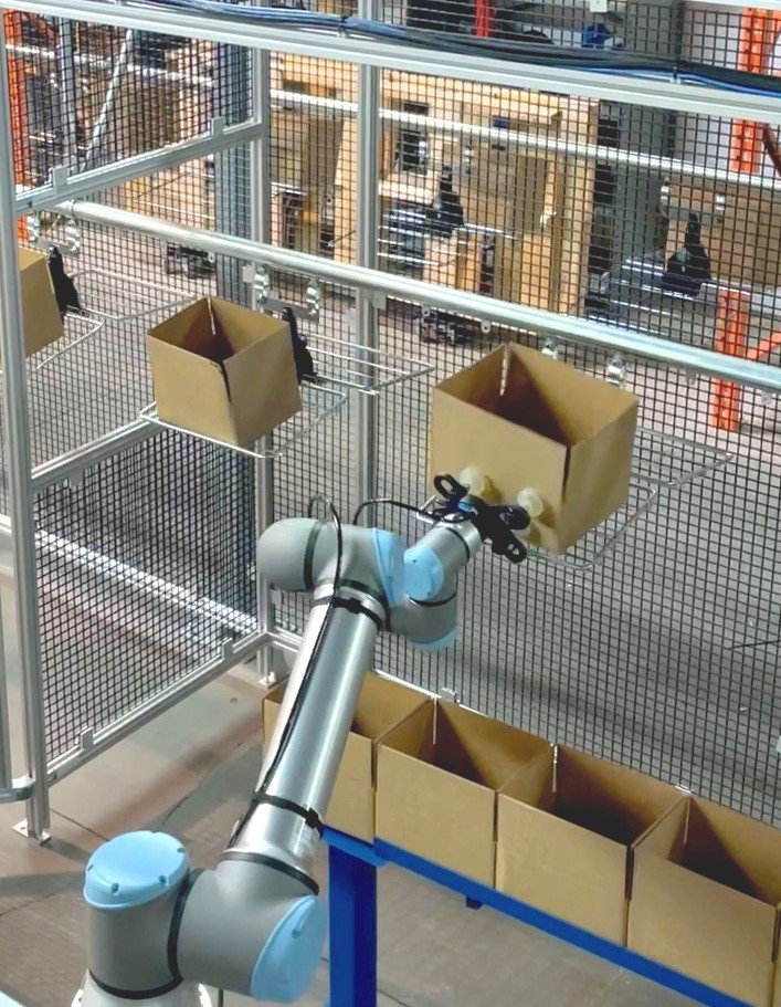 pacline robotic empty box loading systems