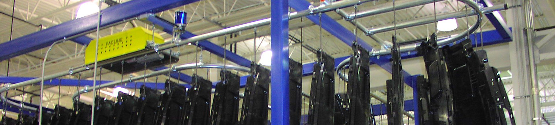 parts storage, accumulation, buffering and WIP conveyors.