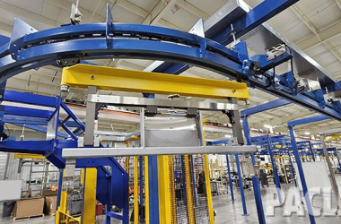 Unibilt Power and Free automated the cell greatly reducing the manpower requirements