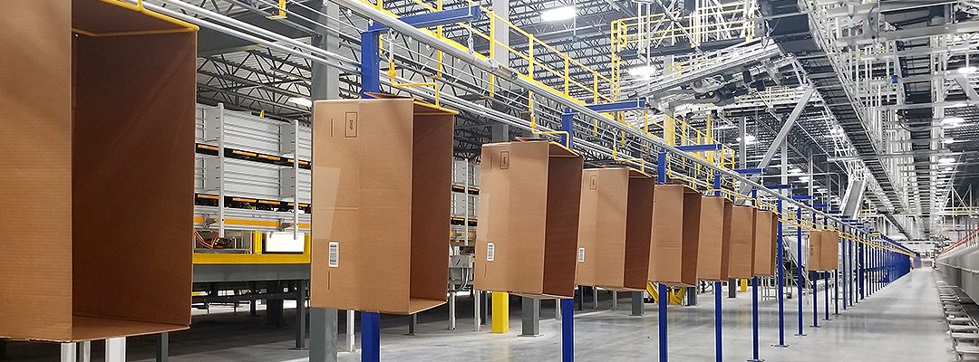 why use monorail conveyors in distribution centers