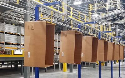 Why Use an Overhead Conveyor (Monorail) in Your Distribution Center or Warehouse Operations?