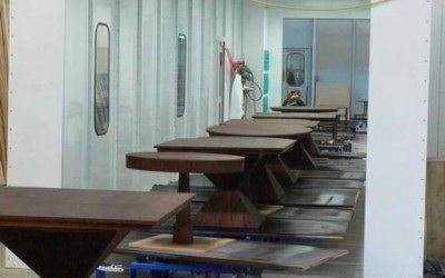 Handling Furniture of Multiple Shapes Through Multiple Finishing Processes